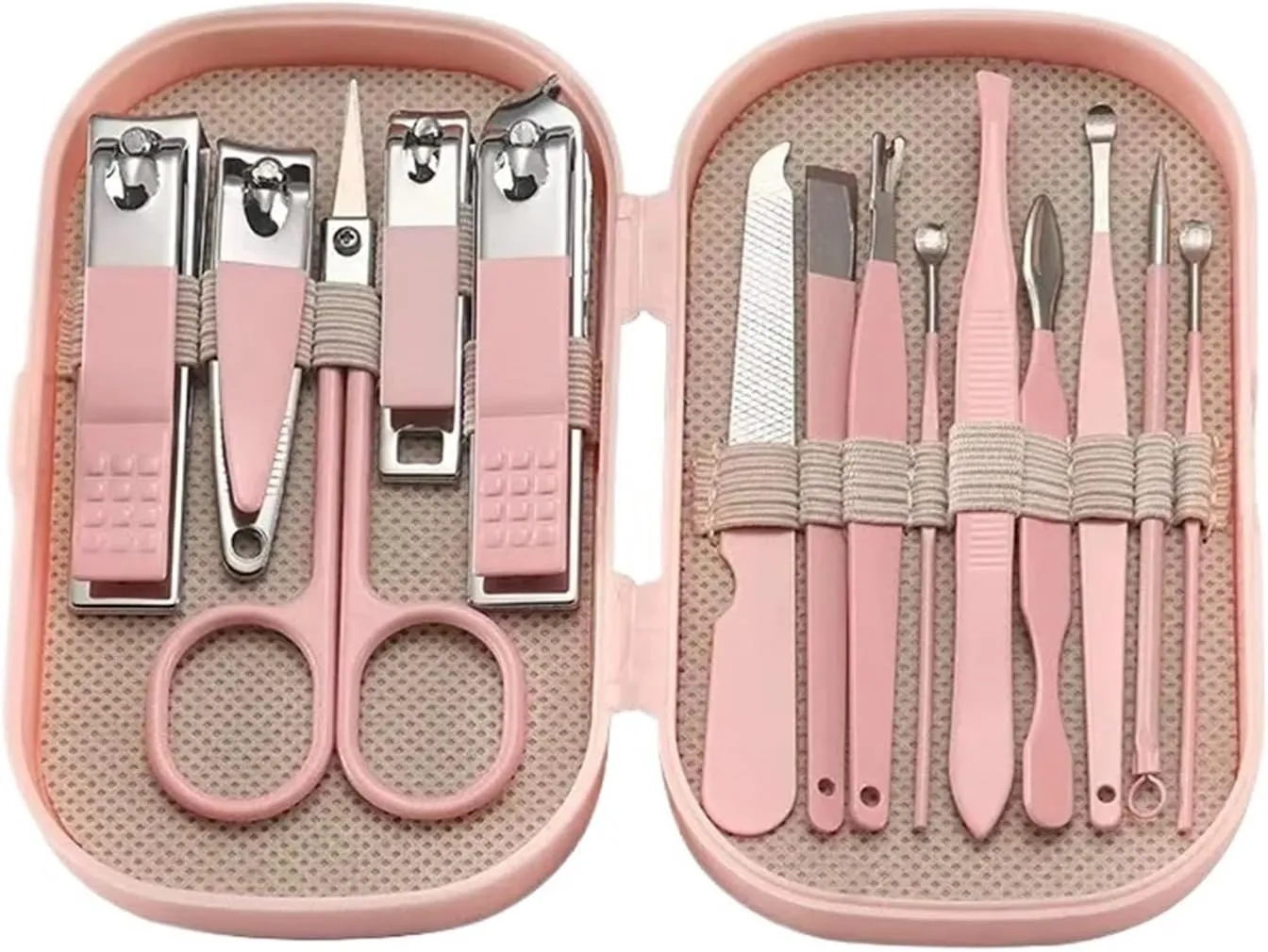 Agnail Clippers 14-Piece Stainless Steel Nail Clipper Set Home Use, Dedicated Manicure and Pedicure Toenail Pliers(Model 1)