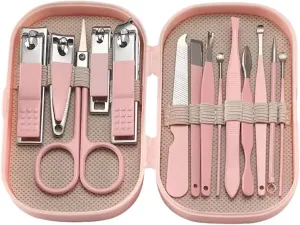 Agnail Clippers 14-Piece Stainless Steel Nail Clipper Set Home Use, Dedicated Manicure and Pedicure Toenail Pliers(Model 1)