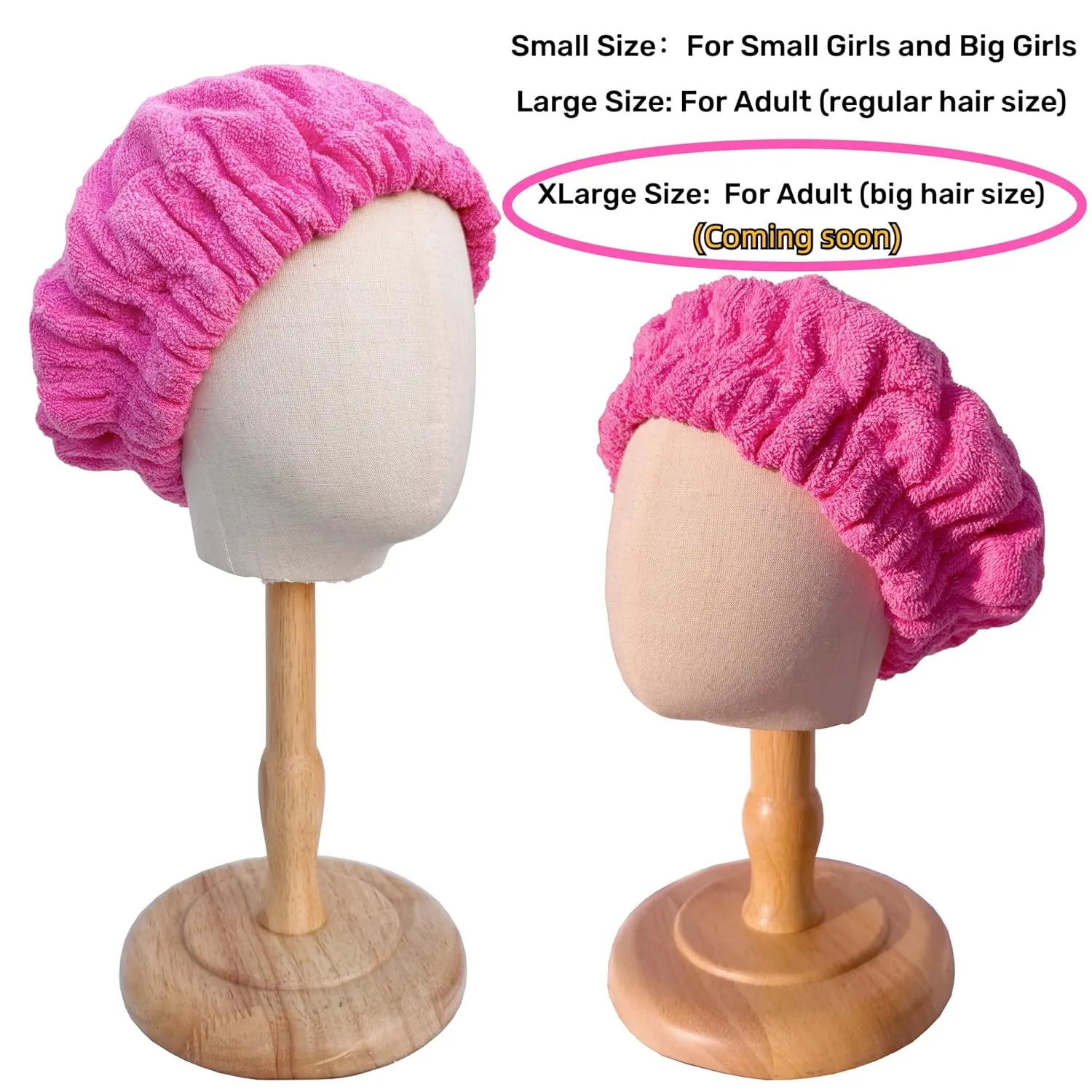 AKISS Flaxseed Deep Conditioning Heat Cap Portable Microwave Hot Bonnet Therapy Hair care Cap For Women (Fushcia/Flowers, Large)