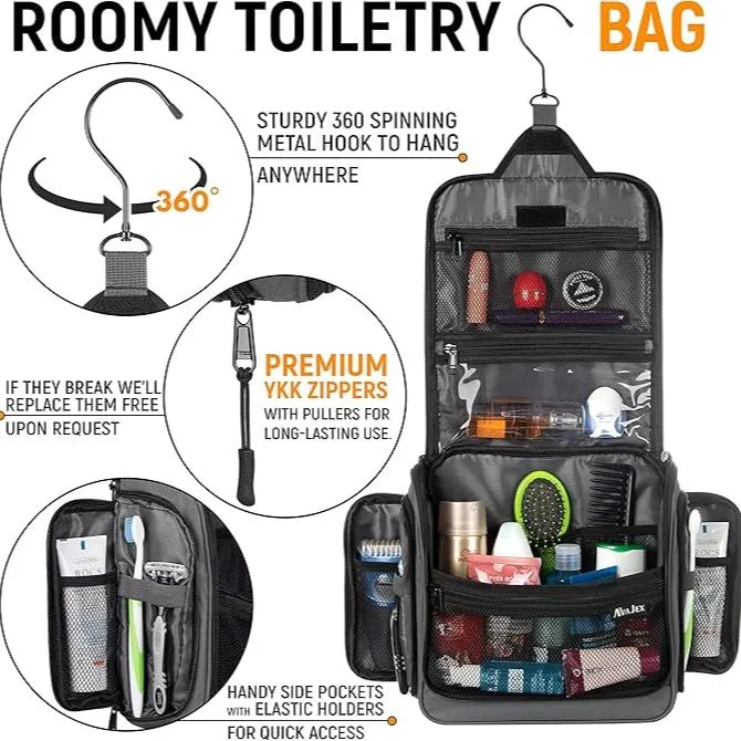 Alex | Compact & Travel-Friendly Toiletry Organizer