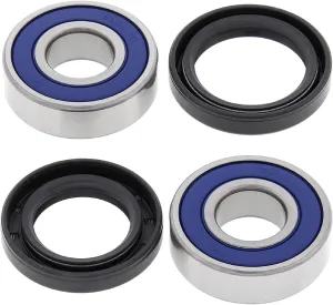 All Balls Racing Front Wheel Bearing Kit 25-1221 Compatible With/Replacement For Kawasaki KZ 1000 A 1977-1980, KZ 1000 B LTD 1977-1980, KZ 1000 D Z1R 1978-1980