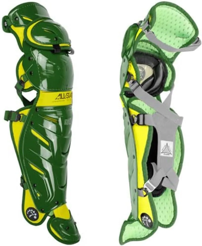 All-Star Catcher’s Gear Kit – Includes Helmet, Chest Protector & Leg Guards – Lightweight, Durable Baseball Protective Set, Meets NOCSAE