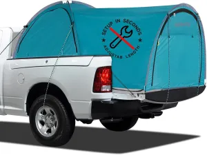 All Weather Camping Screen Tent/SUV Tent, Outdoor Pop Up Tent for Camping with Shelter Mesh & Waterproof PVC, Instant Tent Screen House Portable for Car SUV Van Camping