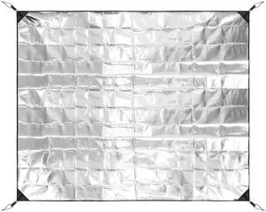 Aluminum Foil Foams Sleep Pad Double Side Waterproofs Foil Mat Sleep Tent Pad Thermal Insulating Mat Easy to Carry