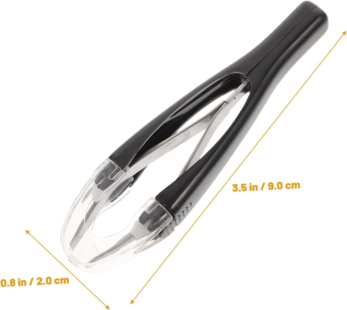 Angoily 3pcs Eyebrow Threading Tweezers Precision Stainless Steel Eyebrow Tweezer Kit for Makeup Random Color