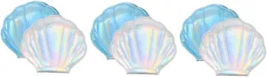 Angoily 3sets Hand Makeup Mirror True Mirror Compact Small Portable for Girls Women 2pcs*3