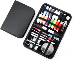 Anneome 68pc Needlework Set Compact Storage Bag for Travel Needle Thread Pouch Material Sealed Dry Surroundings Fashion Home Storage