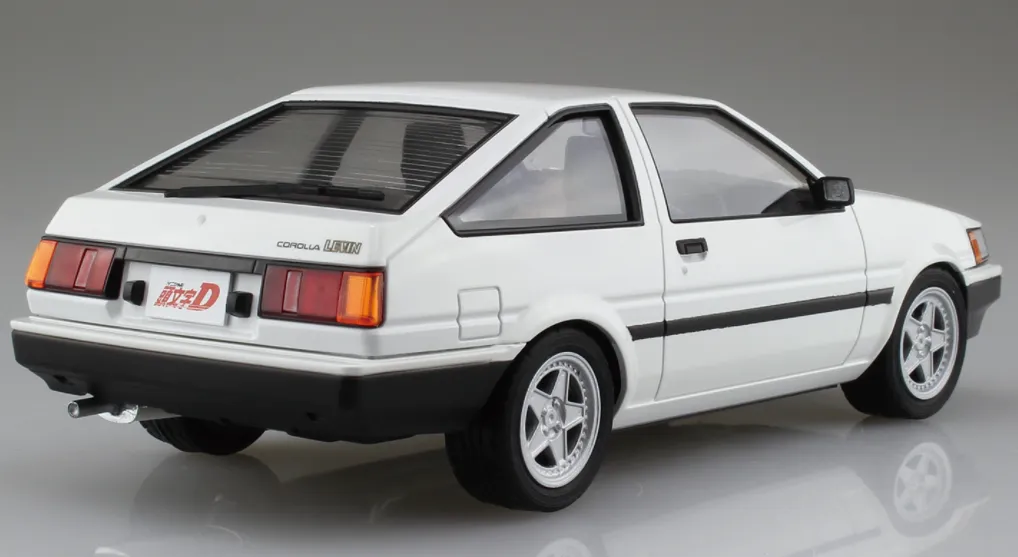 Aoshima 1/24 Initial D Takeuchi Itsuki Toyota Ae85 Levin