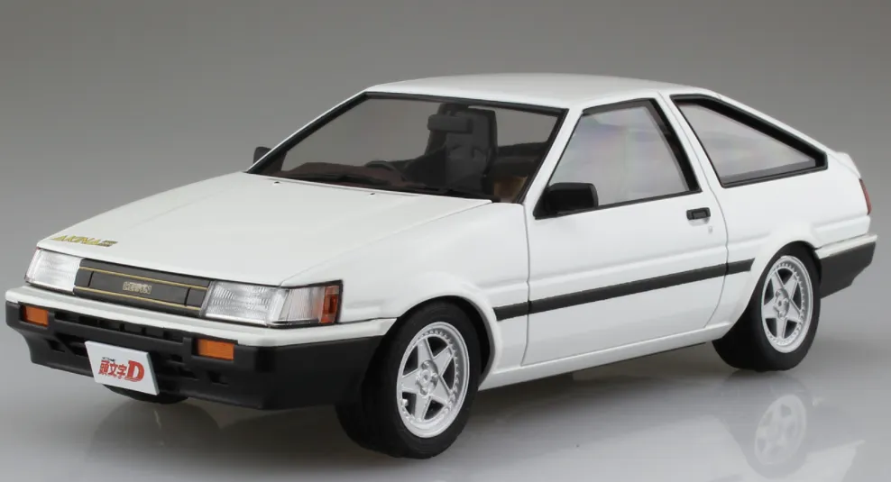 Aoshima 1/24 Initial D Takeuchi Itsuki Toyota Ae85 Levin