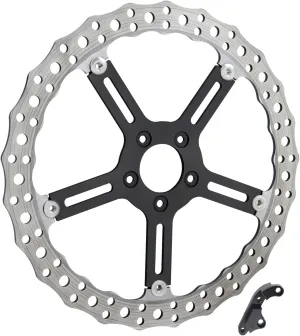 Arlen Ness Stn 18 Flxr/Fxbb Os Rotor Lh 02-996 New