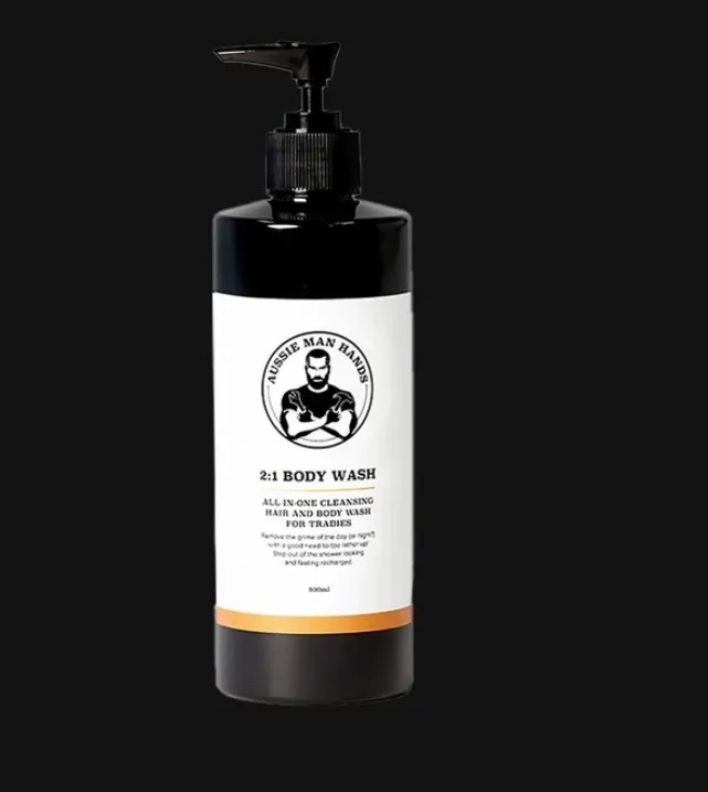 AUSSIE MAN HANDS - 2:1 Body Wash 500ml