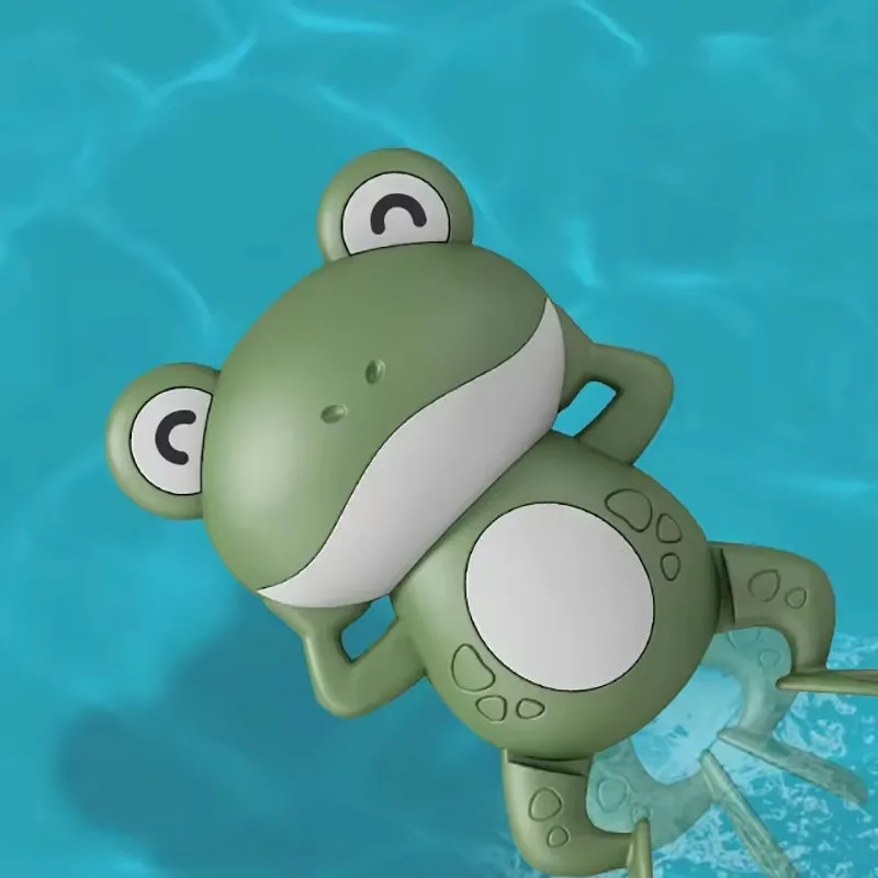 Baby Shower Clockwork Cute Animal Swimming Frog