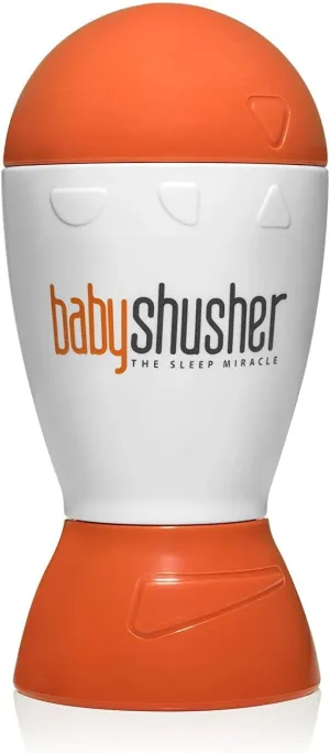 Baby Shusher Portable Sound Machine - White Noise Sound Machine, Baby Soother for Sleeping, Newborn Essentials for Crib, Battery Operated Hush, Travel Friendly - 1 Count