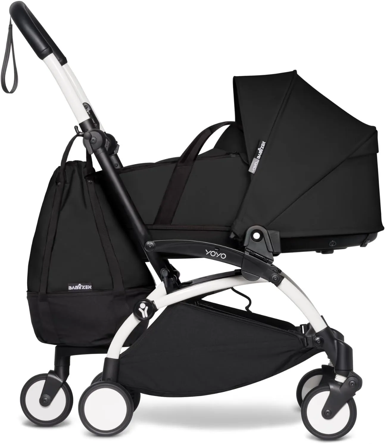 BABYZEN YOYO Bag - Provides Additional, Sturdy Storage on The YOYO2 Stroller - Includes Wheel Base & Hooks
