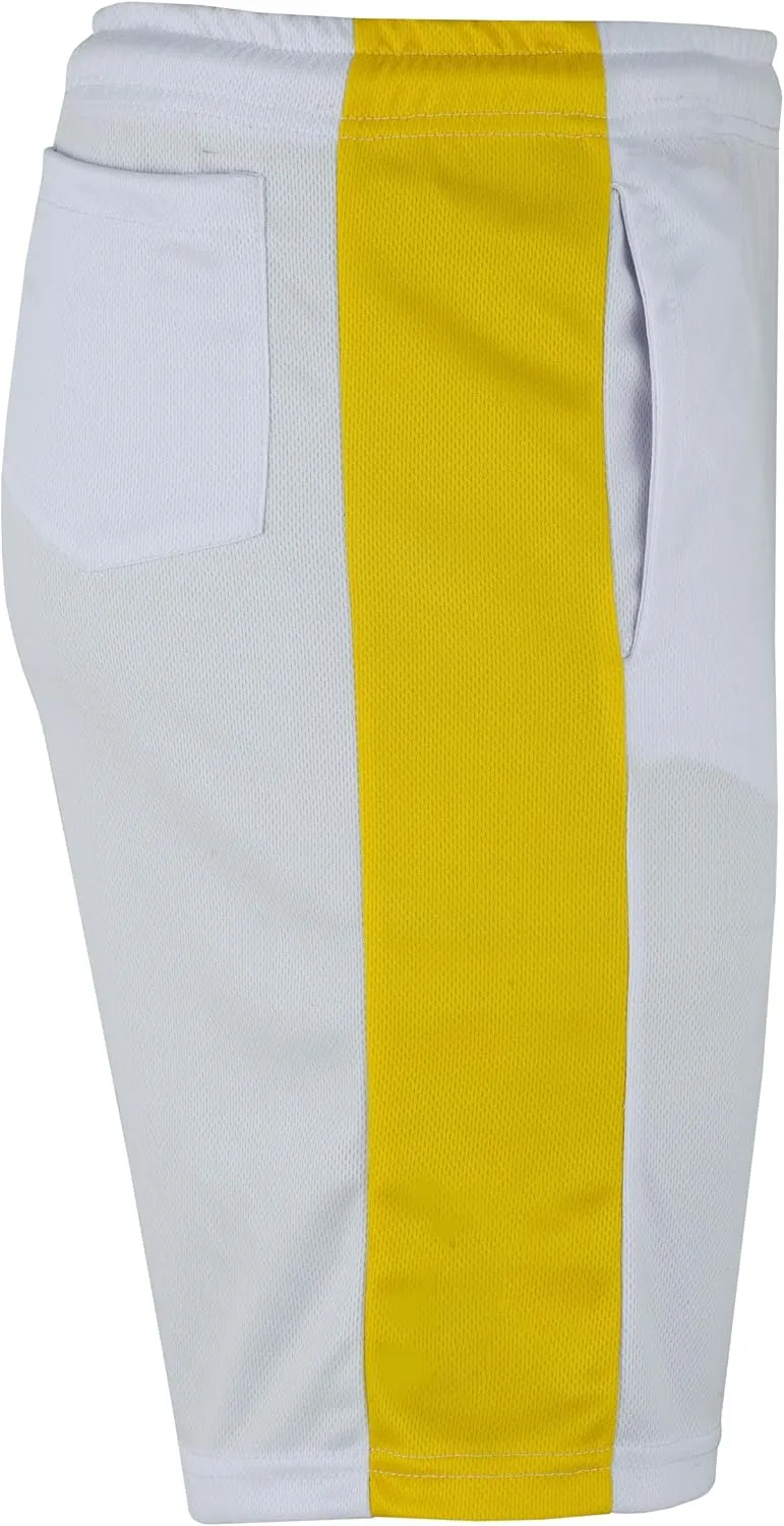 Basketball Jersey for Boys/Men 2 Piece Basketball Uniform Adult Sleeveless Kit Lightweight Set