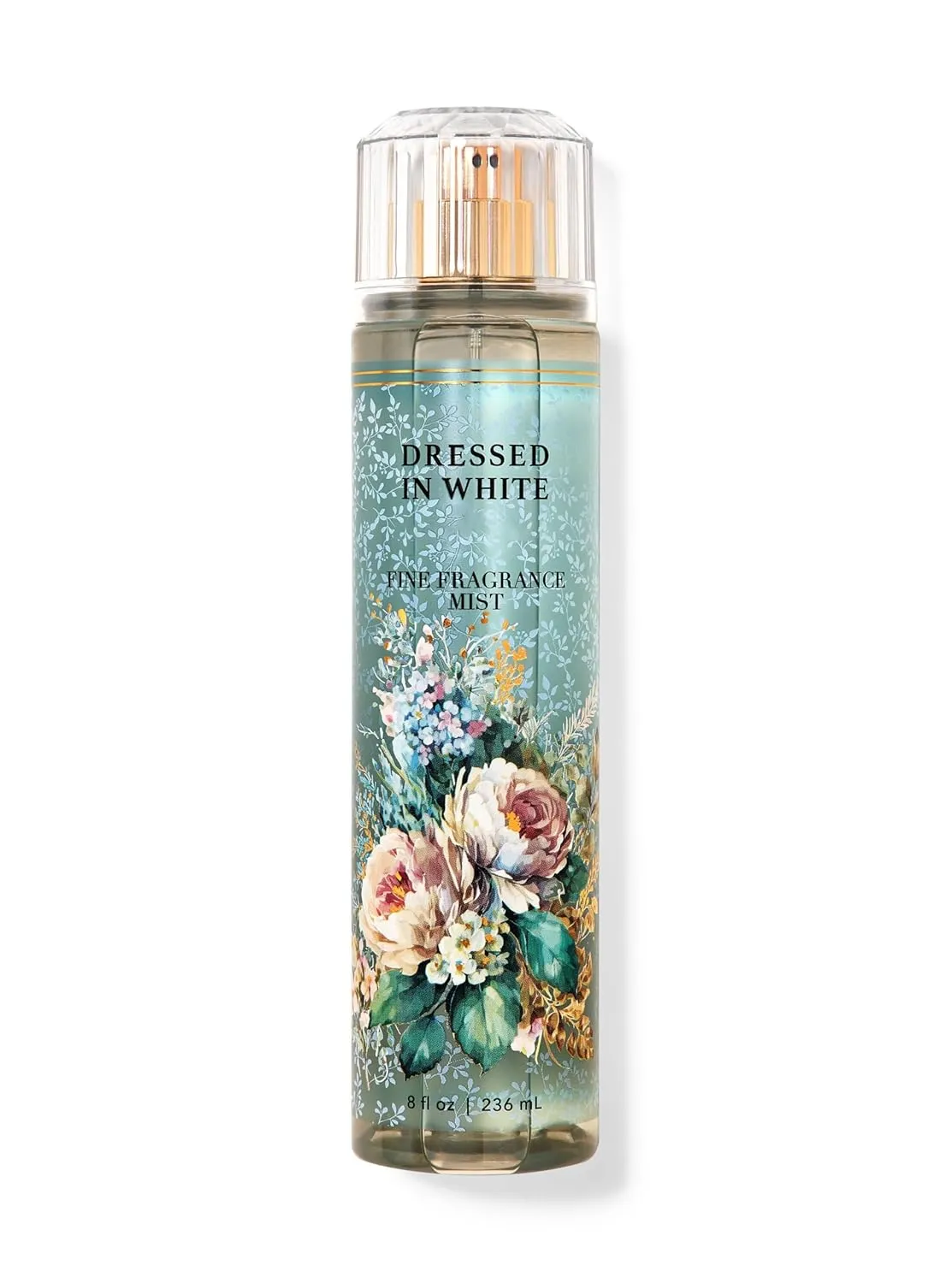 Bath and Body Dressed In White Fine Fragrance Mist | 8 Fl Oz