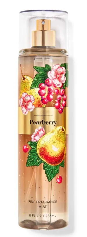 Bath and Body Pearberry Fine Fragrance Mist | 8 Fl Oz