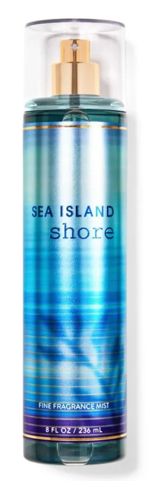 Bath and Body Sea Island Shore Fine Fragrance Mist | 8 Fl Oz