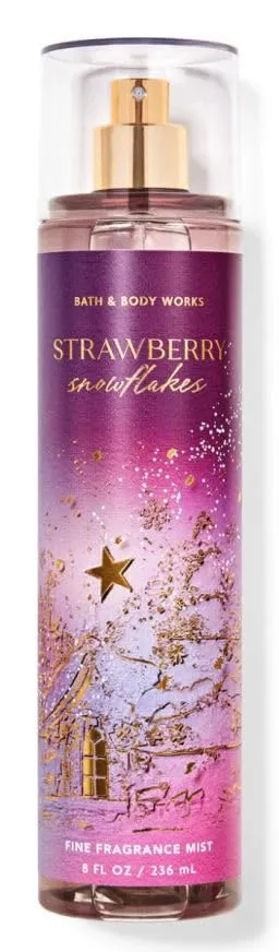 Bath and Body Strawberry Snowflakes Fine Fragrance Mist - 8 fl oz