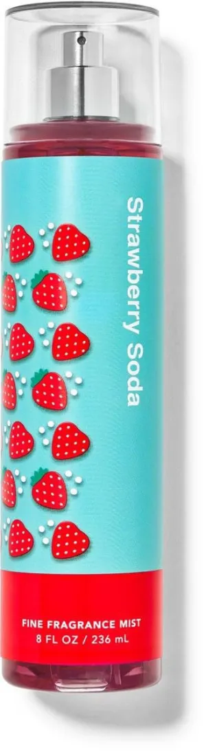 Bath and Body Strawberry Soda Fine Fragrance Mist - 8 fl oz