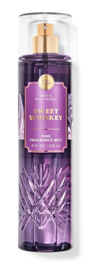 Bath and Body Sweet Whiskey Fine Fragrance Mist - 8 fl oz