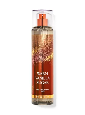 Bath and Body Warm Vanilla Sugar Fine Fragrance Mist - 8 fl oz