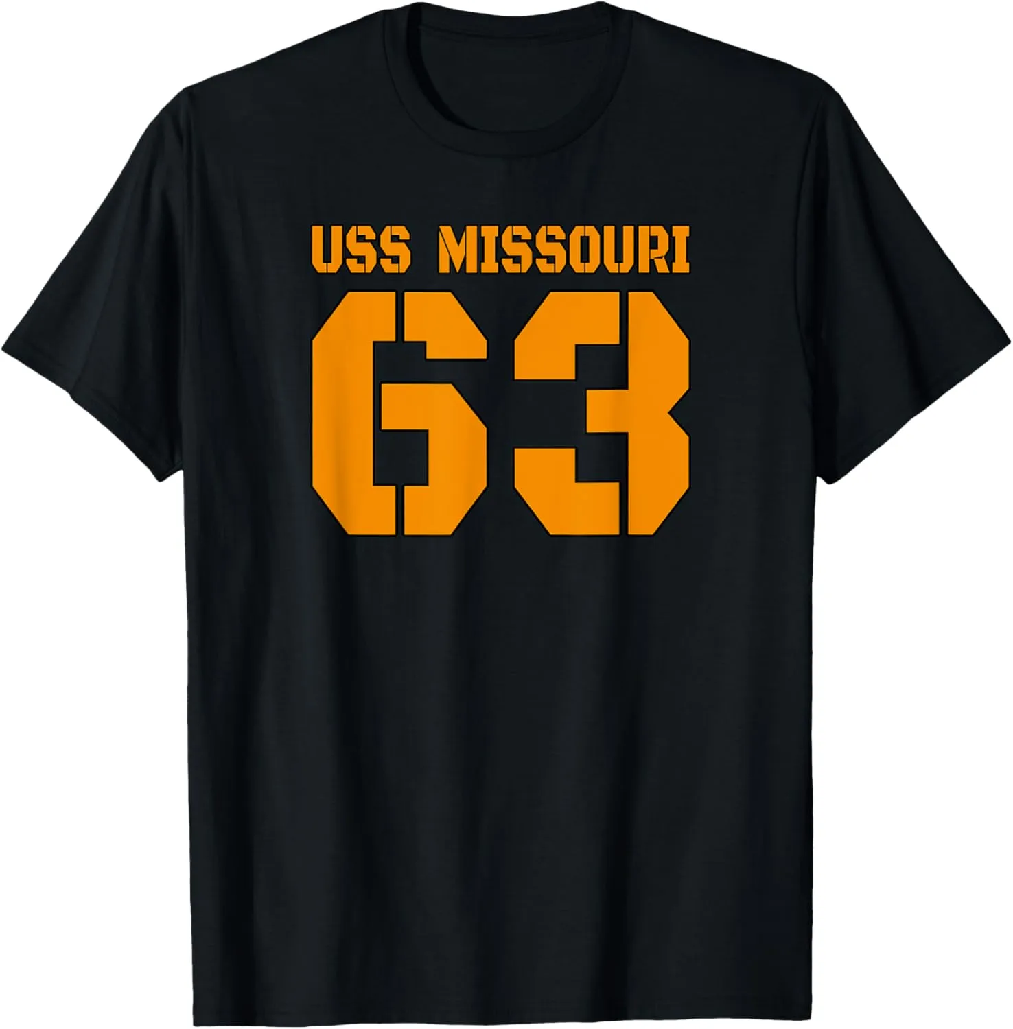 Battleship BB 63 Warship Veterans Day Grandpa Father Dad T-Shirt