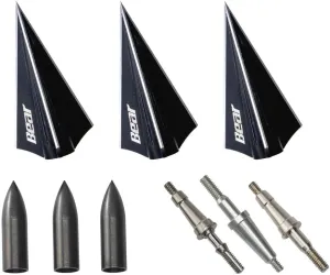 Bear 3 Blade Razor Head VWS Broadhead Kit 150-250 gr. 3 pk.