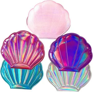 Beaupretty 5Pcs Portable Makeup Mirrors Multi Function Travel Handheld Mirrors for Women Compact Design with Chic Colors Accessories