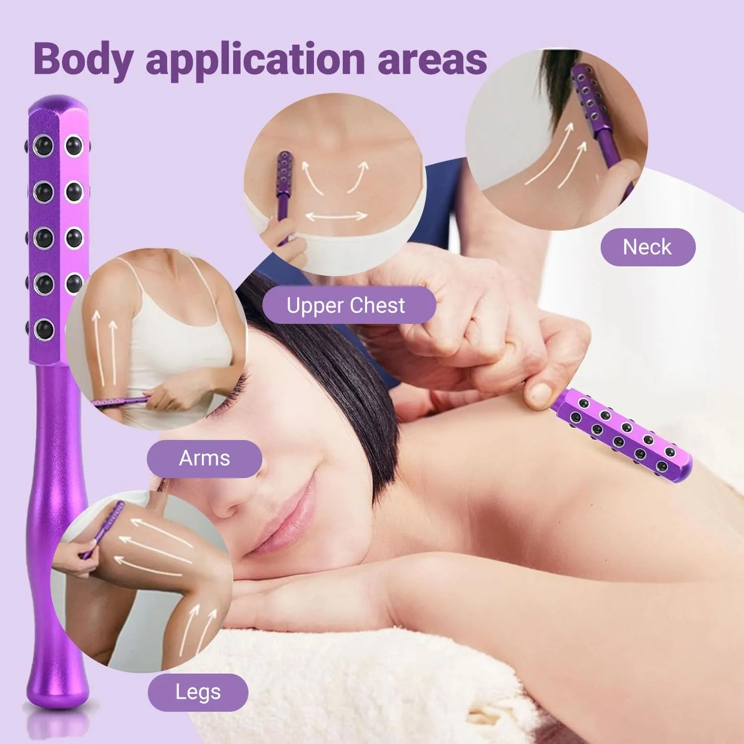 Beauty Sculptor Roller – Uplifting Facial Massager for Skin Firming and Glow, Anti-Aging Face Tool for Daily Skincare Routine, Made of Germanium Alloy with Portable Ergonomic Design(30 Ge Gold,1 PCS)