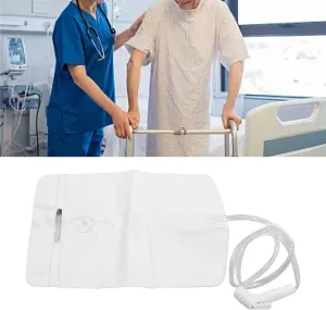 Bedside Shower Water Bag, Portable Camping Shower Bag for Hair Washing In Bed Inflatable Shampoo Basin Elderly