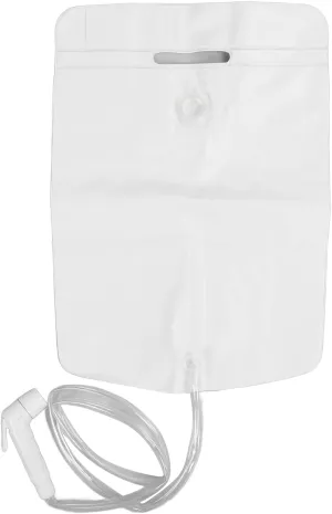 Bedside Shower Water Bag, Portable Camping Shower Bag for Inflatable Shampoo Basin for Elderly People