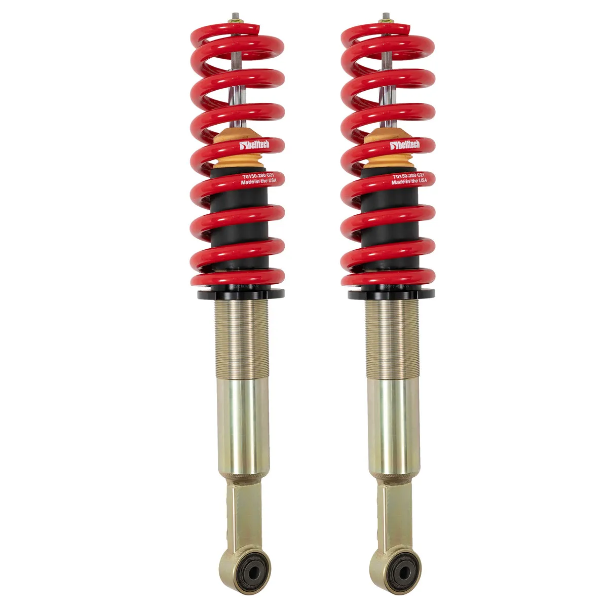 Belltech 15106 Leveling Kit Factory PreSet Fixed Damping, 0-3" Height Adjustable Level