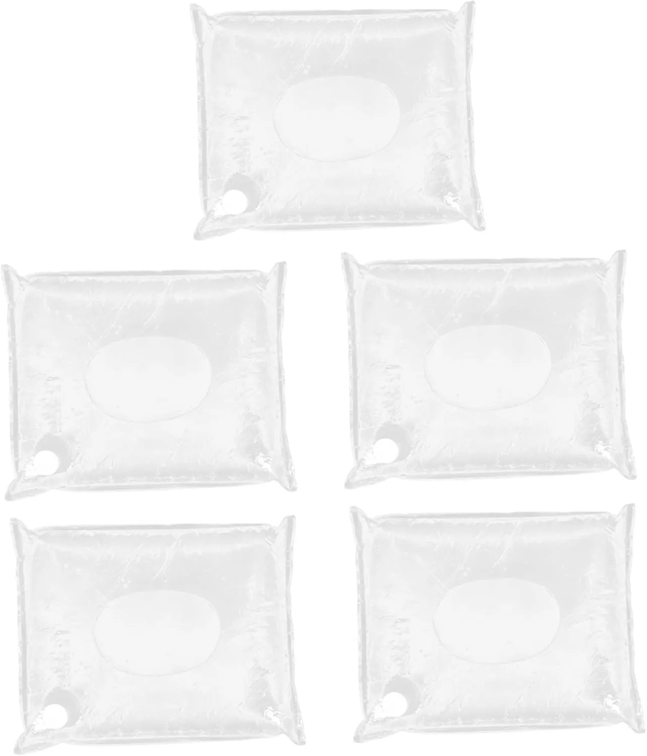 BESPORTBLE 5pcs Emergency Water Storage Bag Outdoor Water Carrier for Camping Hiking Travel Emergency Use Lightweight Compressible Design for Easy Carrying and Space Saving