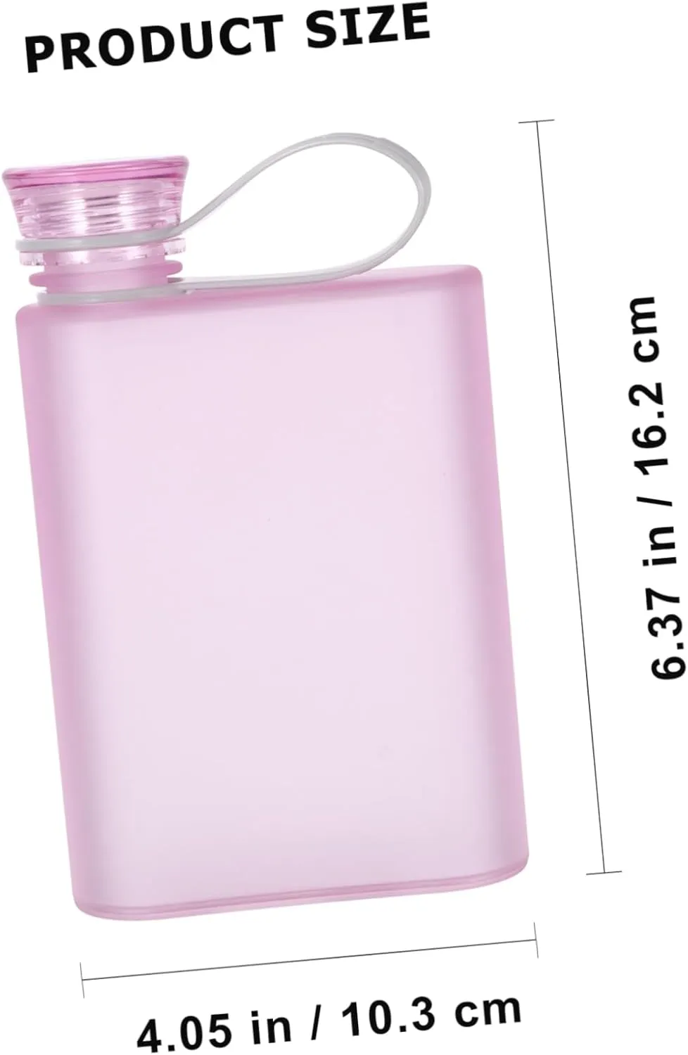 BESPORTBLE Plastic Water Bottle Portable Sports Kettle Outdoor Water Bottle Sports Carrier Large Capacity