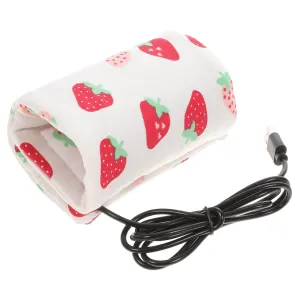 BESPORTBLE Portable Bottle Warmer Bag Heating Travel for Milk Bottles Compact Design for Easy to Use with Vehicle Mobile Power Supply