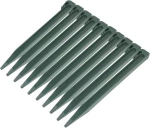 BESPORTBLE Tarpaulin Ground Nails Landscape Stakes 10pcs for Ground Sheets Garden Projects