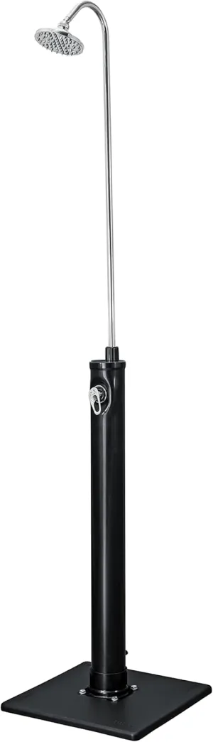 Bestway Flowclear SolarFlow 2 Gal Solar-Heated Outdoor Shower | Portable, Outside Shower Station Fixture | Great for Camping, Pool Area, Beach House