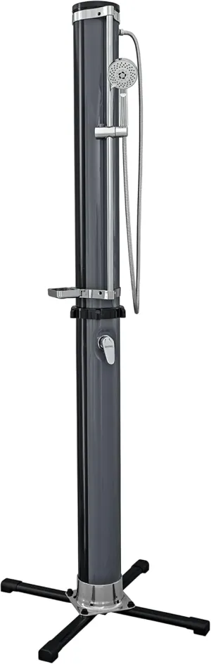 Bestway Flowclear SolarFlow 9 Gal Solar-Heated Outdoor Shower | Portable, Outside Shower Station Fixture | Great for Camping, Pool Area, Beach House