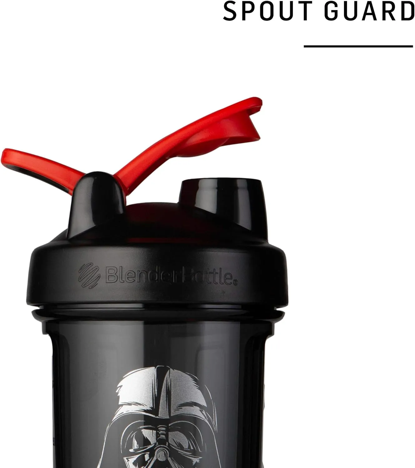 BlenderBottle Star Wars Shaker Bottle Pro Series Perfect for Protein Shakes and Pre Workout, 28-Ounce, Darth Vader Helmet (Pack of 1)