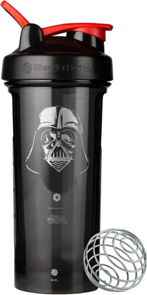 BlenderBottle Star Wars Shaker Bottle Pro Series Perfect for Protein Shakes and Pre Workout, 28-Ounce, Darth Vader Helmet (Pack of 1)