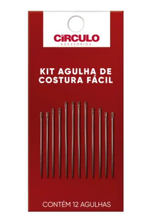 BLIND SEWING NEEDLE SET 12 UN