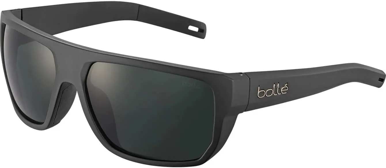 Bolle Vulture Rectangle Sunglasses for Men  BUNDLE With Designer iWear Eyewear Kit