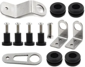 Bolt-on Radiator Bracket Kit For Honda Civic EG/EK 92-00 Integra 94-01 K-Series K20 K24