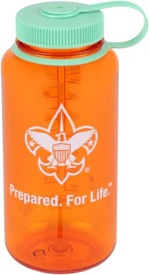 Boy Scouts of America BSA Be Prepared 32 oz Water Bottle (orange)