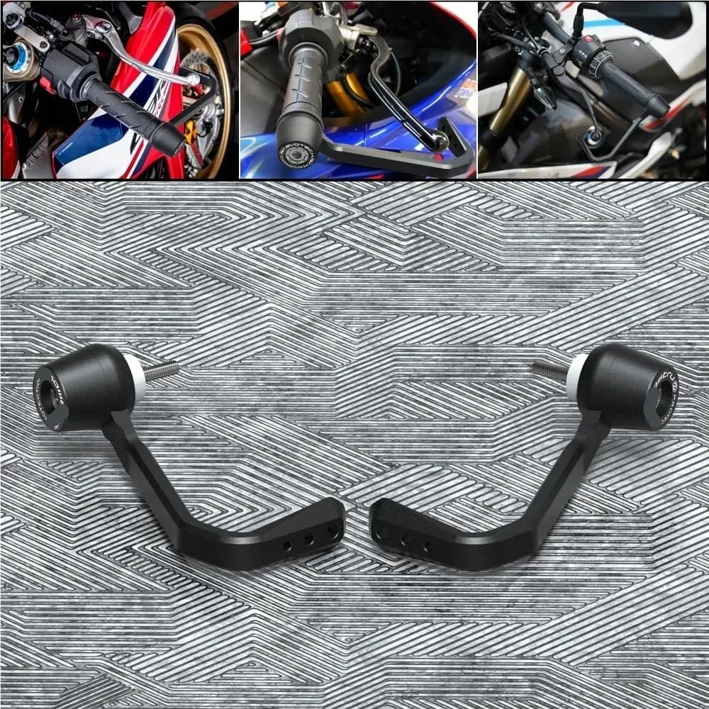 Brake Lever Guard Motorcycle Brake Clutch Levers Guard Protector Brakes Hand Anti-Fall Guard Bow Protection for CBR300R 2015-2020(Race)