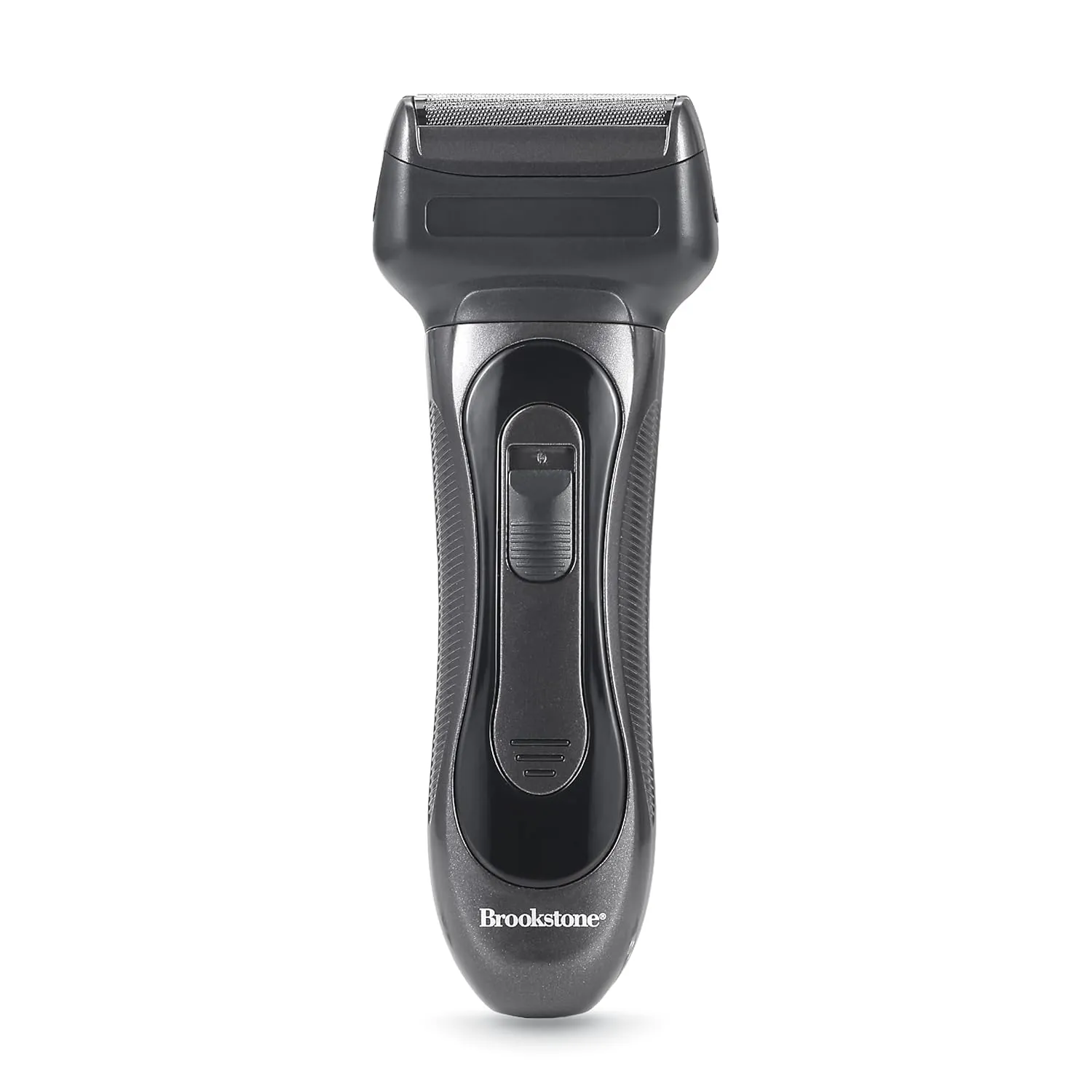 Brookstone - Electric Razor for Men, Foil Shaver, Precision Foil Blades, Comfortable Close Shave, Professional Quality (Black)