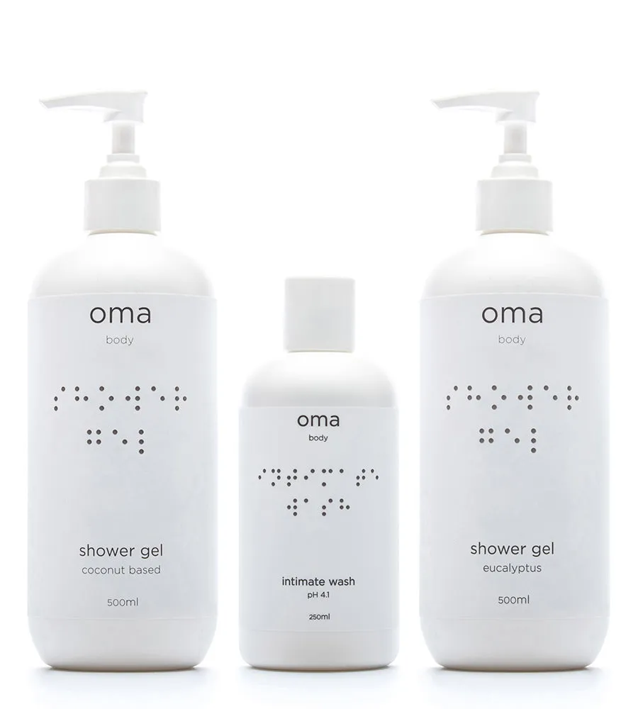 Bundle: Shower Gel , 500ml   Shower Gel 500ml   Intimate Wash, 250ml