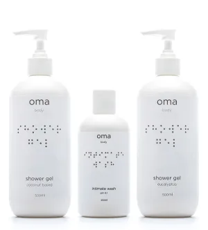 Bundle: Shower Gel , 500ml   Shower Gel 500ml   Intimate Wash, 250ml