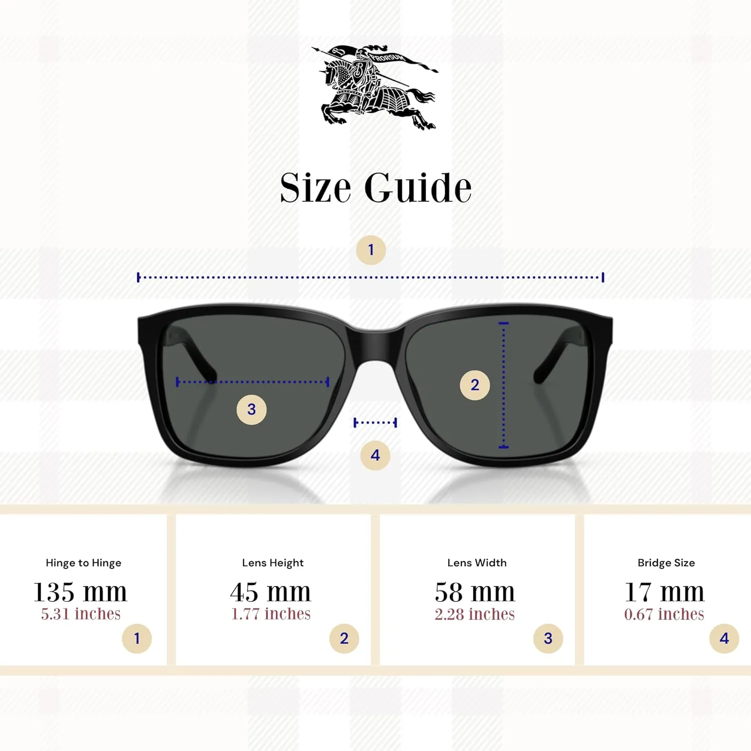 BURBERRY BE4181 Square Sunglasses For Men   BUNDLE with Designer iWear Eyewear Kit